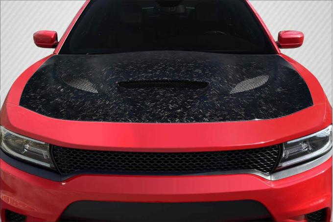 Extreme Dimensions 2015-2023 Dodge Charger Carbon Creations Hellcat Carbon Fiber Hood 119241