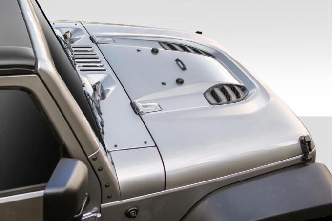 Extreme Dimensions 2007-2018 Jeep Wrangler Duraflex Power Dome Hood 109692
