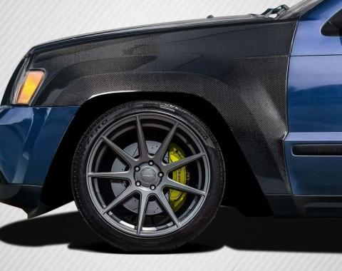 Extreme Dimensions 2005-2010 Jeep Grand Cherokee Carbon Creations OEM Look Carbon Fiber Fender 117471