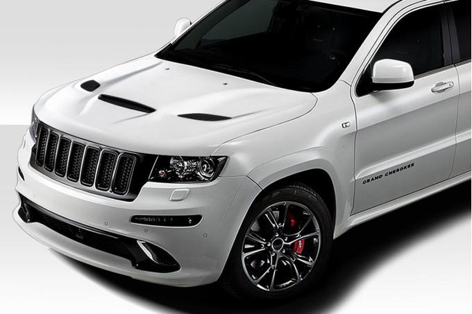 Extreme Dimensions 2011-2022 Jeep Grand Cherokee Duraflex Hellcat Look Hood 115219