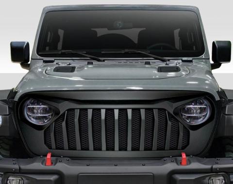 Extreme Dimensions 2018-2025 Jeep Wrangler Duraflex Predator Grille 116319