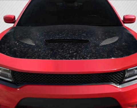 Extreme Dimensions 2015-2023 Dodge Charger Carbon Creations Hellcat Carbon Fiber Hood 119241