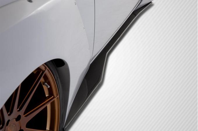 Extreme Dimensions 2008-2023 Dodge Challenger Carbon Creations Circuit Carbon Fiber Side Skirts 113895