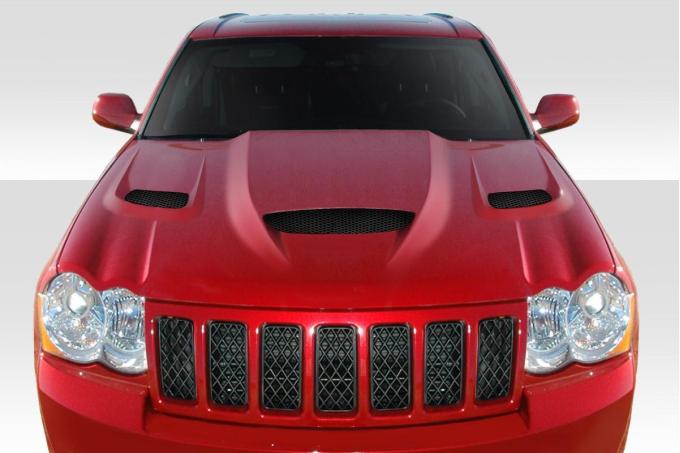 Extreme Dimensions 2005-2010 Jeep Grand Cherokee Duraflex Hellcat Look Hood 113007