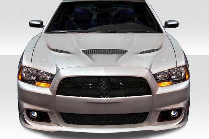 Extreme Dimensions 2011-2014 Dodge Charger Duraflex Hellcat Look Hood 113200