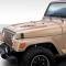 Extreme Dimensions 1997-2006 Jeep Wrangler Duraflex Power Dome Hood 113012