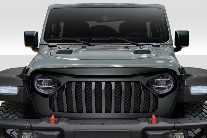 Extreme Dimensions 2018-2025 Jeep Wrangler Duraflex Predator Grille 116319