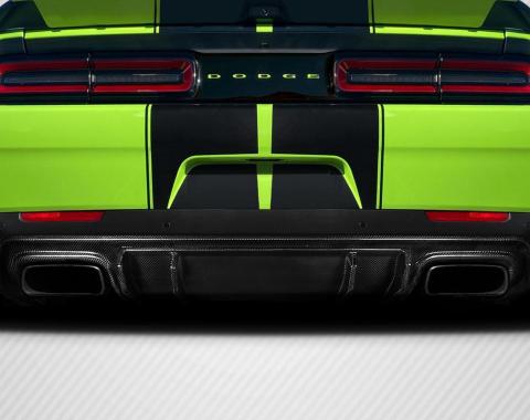 Extreme Dimensions 2015-2023 Dodge Challenger Carbon Creations Turn Auto Carbon Fiber Rear Lip 118041