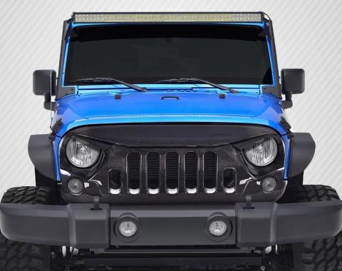 Extreme Dimensions 2007-2018 Jeep Wrangler Carbon Creations Predator Carbon Fiber Grille 115251