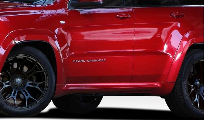 Extreme Dimensions 2011-2015 Jeep Grand Cherokee Duraflex SRT Look Side Skirts 109617