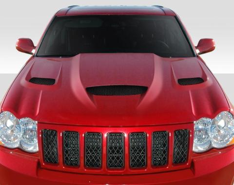 Extreme Dimensions 2005-2010 Jeep Grand Cherokee Duraflex Hellcat Look Hood 113007