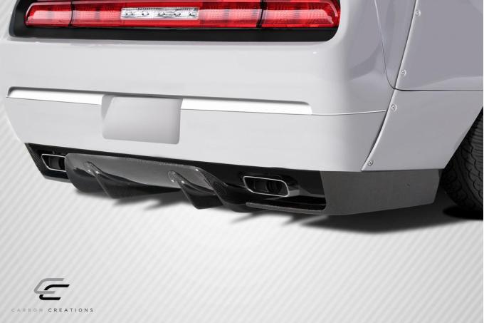 Extreme Dimensions 2008-2014 Dodge Challenger Carbon Creations Circuit Carbon Fiber Rear Lip 113982
