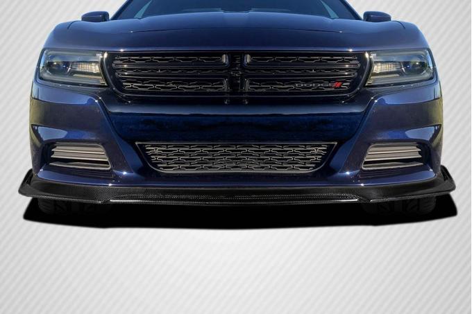 Extreme Dimensions 2015-2023 Dodge Charger Carbon Creations YGR Design Carbon Fiber Front Lip 118073