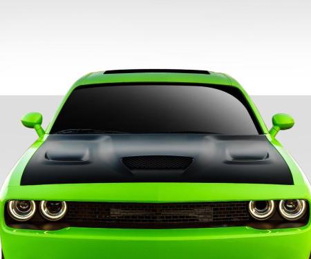Extreme Dimensions 2008-2023 Dodge Challenger Duraflex Hellcat Hood 112342