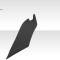 Extreme Dimensions 2015-2023 Dodge Charger Duraflex SKS Wide Body Fender Flare 116354