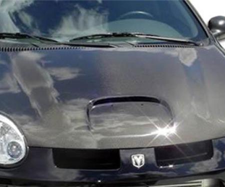Extreme Dimensions 2000-2005 Dodge Neon Carbon Creations SRT Look Carbon Fiber Hood 103416