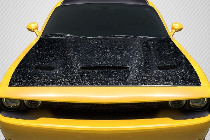 Extreme Dimensions 2008-2023 Dodge Challenger Carbon Creations Hellcat Carbon Fiber Hood 119240