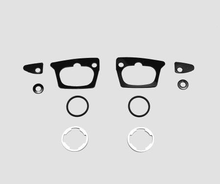 Detroit Muscle Technologies Mopar A Body 67-76, Truck 72-93, Van 74-93 Door Handle & Lock Gaskets AXX6776DH02