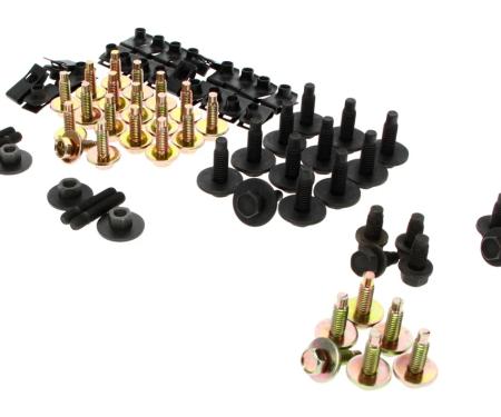 AMD Body Bolt Fastener Kit (Fenders, Hood, Doors, Deck Lid), 71-74 Dodge Plymouth E-Body X225-1570-2S