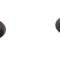 AMD Tail Panel Plugs, Over License Lamp, Pair, 70-74 Plymouth Barracuda F-735