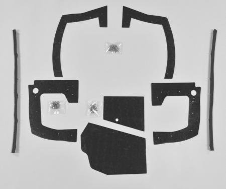 Detroit Muscle Technologies Mopar B Body 68 69 Charger MEGA Splash Shield Set -Manual BCH6869SS91