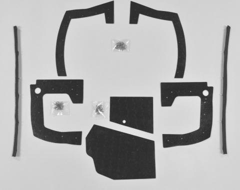 Detroit Muscle Technologies Mopar B Body 68 69 Charger MEGA Splash Shield Set -Manual BCH6869SS91