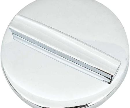 AMD Gas Cap, Chrome, Non Vented, 67-76 Dodge Plymouth A-Body K-MA8174