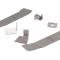 AMD Rear Frame Rail Notch Kit, 70-74 Plymouth Barracuda X895-1570-1P