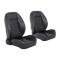 TMI Pro-Low Back Bucket Seats, Sport Pattern 47-9000