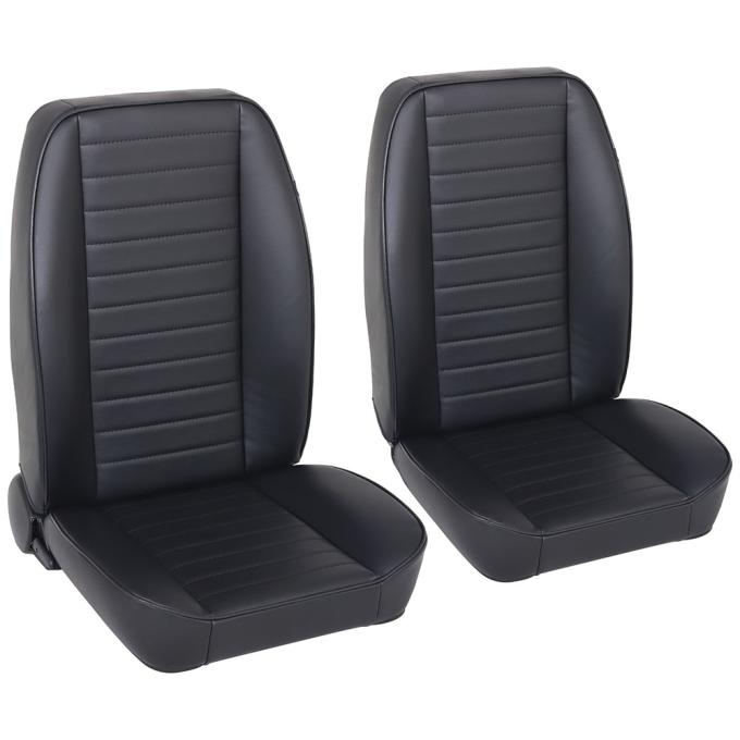 TMI Classic So-Cal Bucket Seat, Black Yukon Cricket Vinyl 47-9470-6470