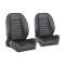 TMI Pro-Low Back Bucket Seats, Sport Pattern 47-9000