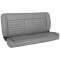 TMI 60" Solid Back Bench Seat, Cruiser Collection 47-9260