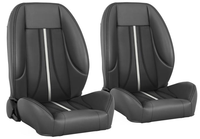TMI Pro-Low Back Bucket Seats, Sport-AR2 Pattern 47-9316