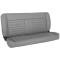 TMI 60" Solid Back Bench Seat, Cruiser Collection 47-9260