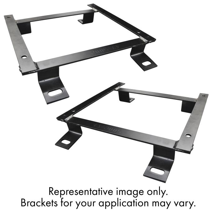 TMI Factory Front Bench Conversion to Bucket Seat Brackets, 1961-1971 Dodge Pickup Crew Cab, 47-5090