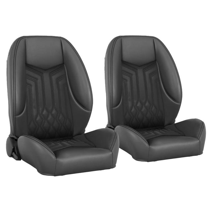 TMI Pro-Low Back Bucket Seats, Sport-DDL Pattern 47-9315