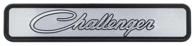 AMD Dash Pad Emblem, "Challenger" Script, 71-74 Challenger K-3590127