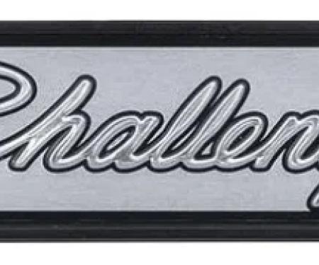 AMD Dash Pad Emblem, "Challenger" Script, 71-74 Challenger K-3590127