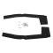 AMD Fender Splash Shield Seals, Front, with Clips, 67-69 Barracuda F-FSF11