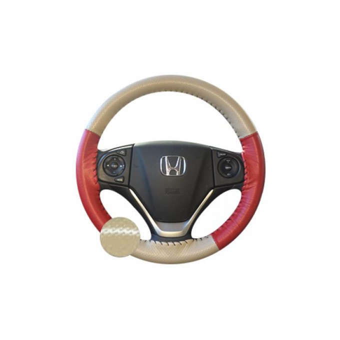 Wheelskins Genuine Leather Steering Wheel Cover, Europerf 