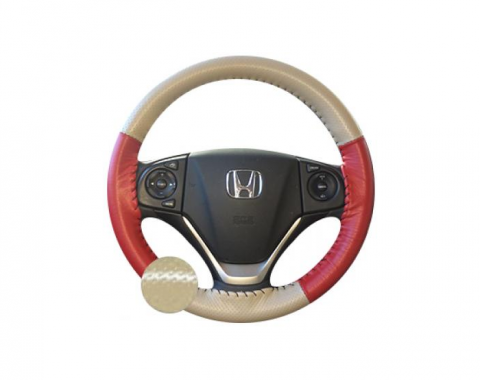 Wheelskins Genuine Leather Steering Wheel Cover, Europerf 