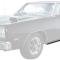 AMD Rocker Panel Molding Set, 68-70 Dodge B-Body K-MN1445