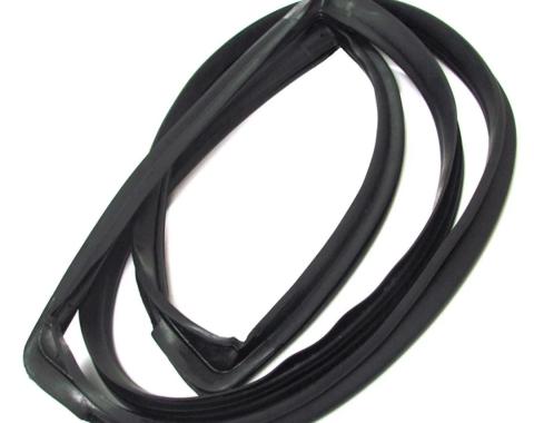 AMD Windshield Gasket Seal w Trim Groove, 68-76 Dodge Plymouth A-Body 2dr Hardtop G-WCRD690