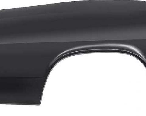 1972-76 Mopar A-Body Quarter Panel Skin; RH