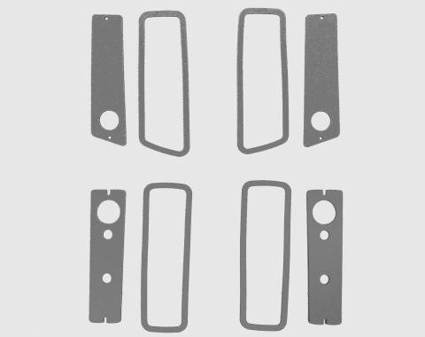 Detroit Muscle Technologies Mopar B Body 70 Charger, Coronet Side Marker Light Gaskets BDO7070SM01