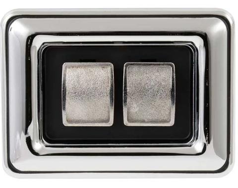 AMD Power Window Switch, 2 Convex Buttons, 77-78 B-Body K-3747287