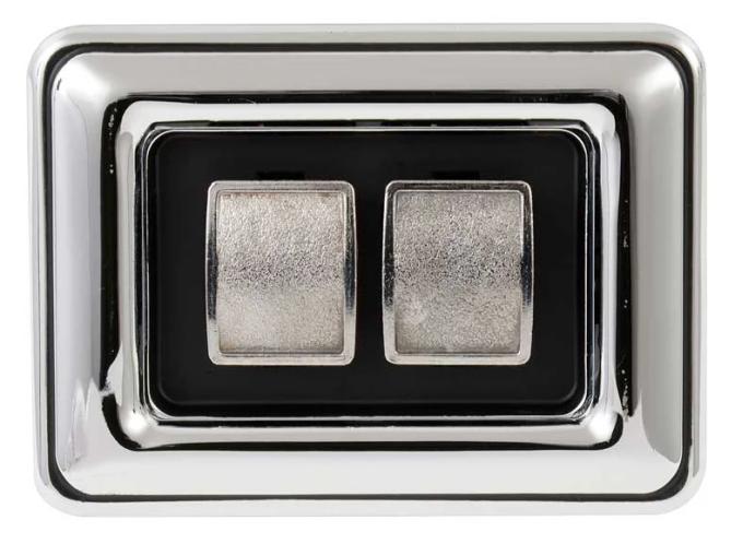 AMD Power Window Switch, 2 Convex Buttons, 77-78 B-Body K-3747287