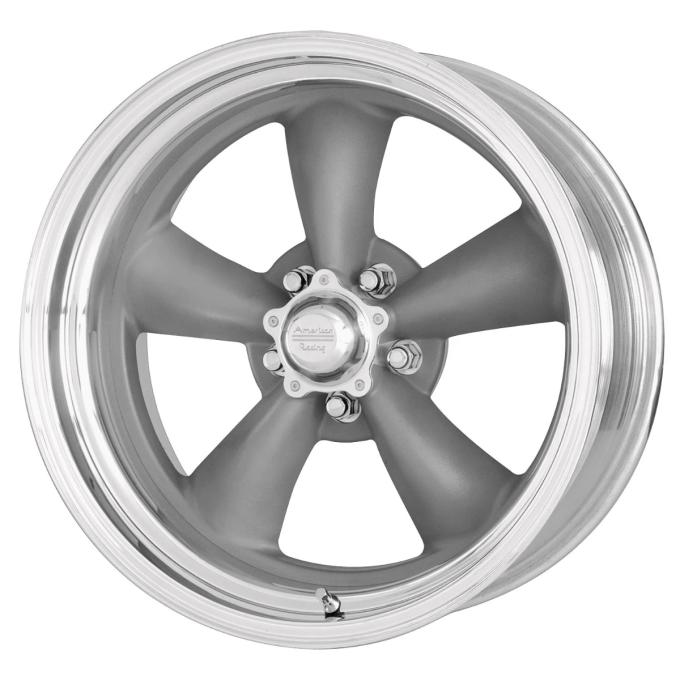American Racing 14x7 VN215 Classic Torq Thrust II Gray/Machined 5x4.75 bolt 4" back 308103