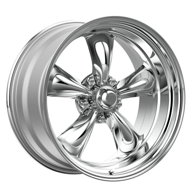 American Racing 14x7 VN515 Torq Thrust II Polished 5x4.5 bolt 4" back 309104