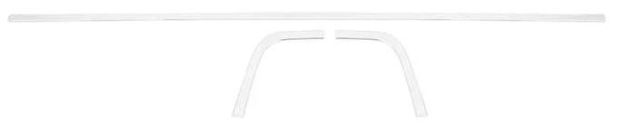AMD Trunk & Quarter Panel Molding Kit, 70-74 Barracuda X855-1570-S
